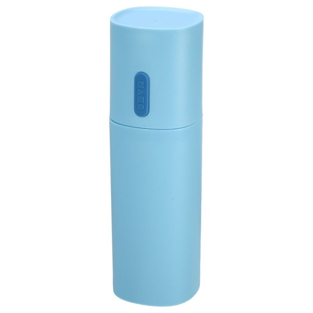 PP Lightweight Traveling Toothbrush Holders Case Blue 7.68"x2.36"